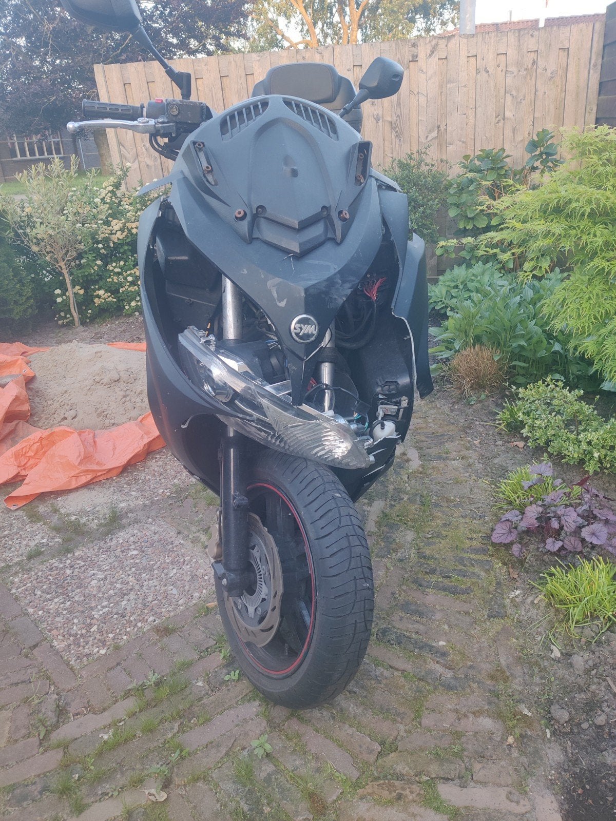 Schade motor Sym Maxsym 600i ABS, Ophalen, Gebruikt, Overige modellen, Benzine