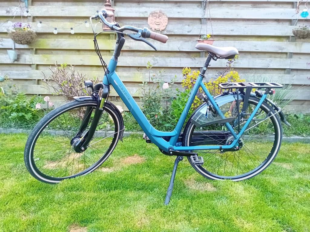 Zeer nette gazelle orange, Fietsen en Brommers, Elektrische fietsen, 55 tot 59 cm, Ophalen, Zo goed als nieuw, Gazelle