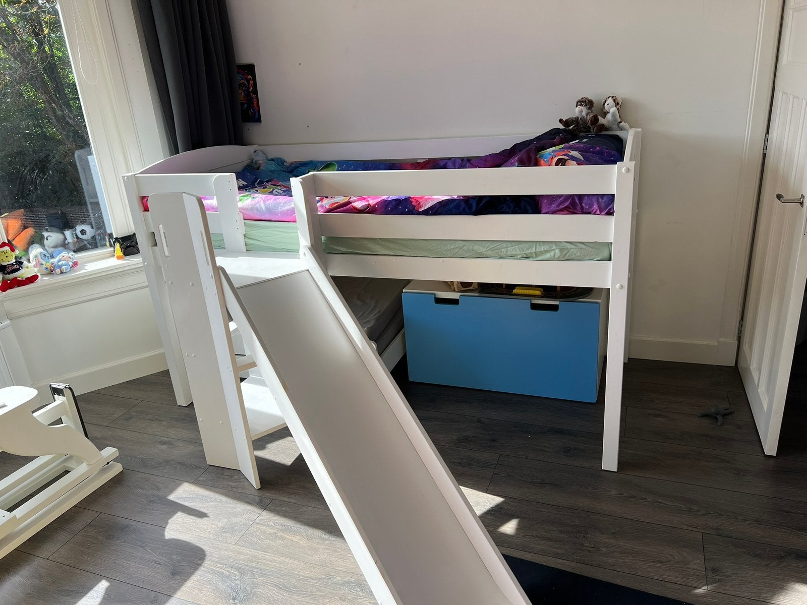 Hoogslaper met glijbaan, Ophalen, Gebruikt, Hoogslaper