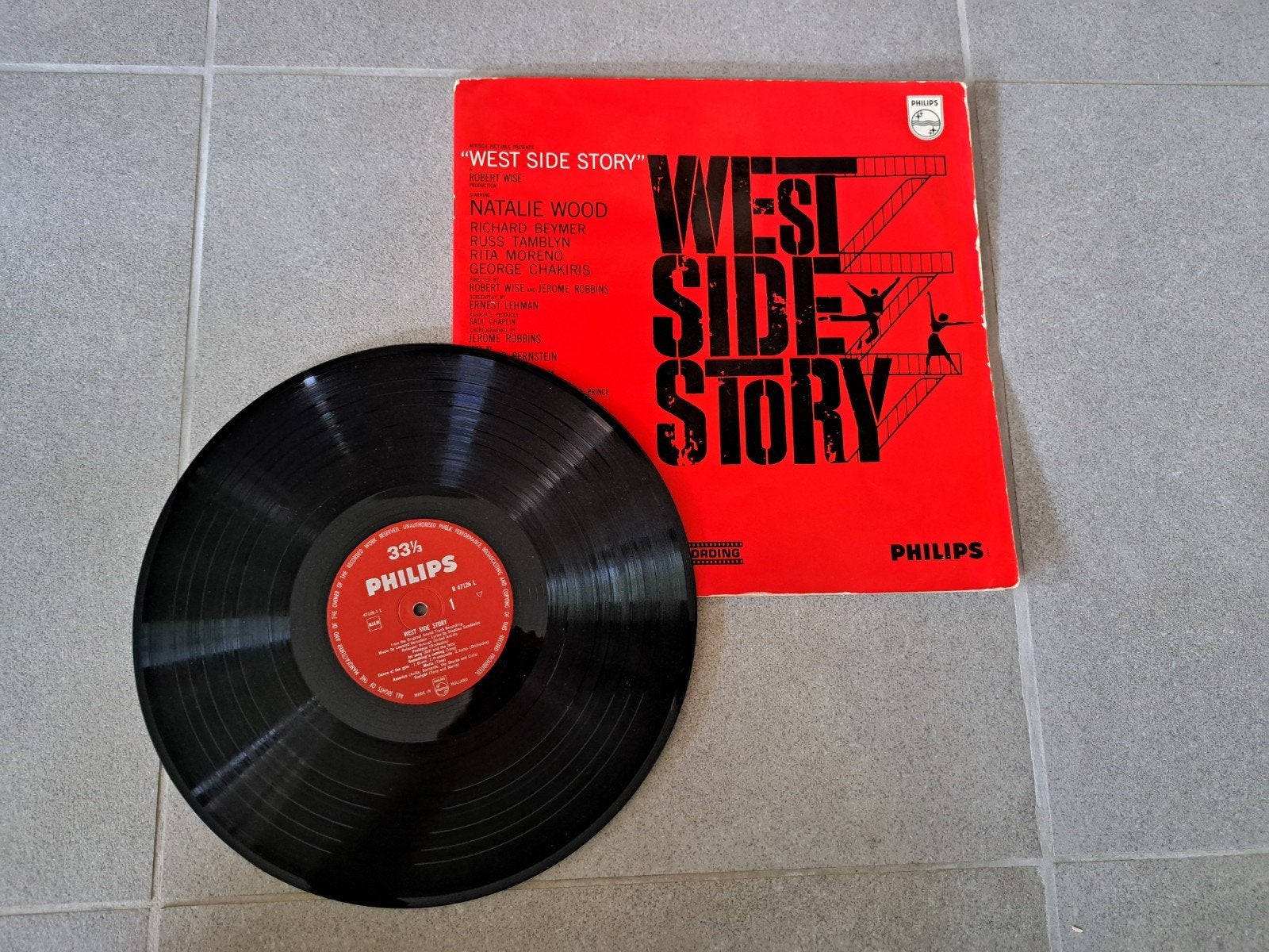 LP West Side Story 1961 met boekje - Collector's Item, Cd's en Dvd's, Vinyl | Filmmuziek en Soundtracks, LP, Gebruikt, Musical