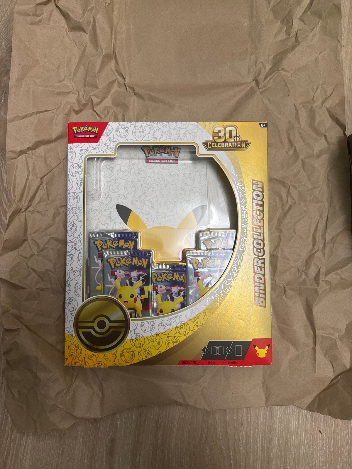 Pokémon 30th Anniversary Binder Collectie, Ophalen of Verzenden, Nieuw, Overige typen