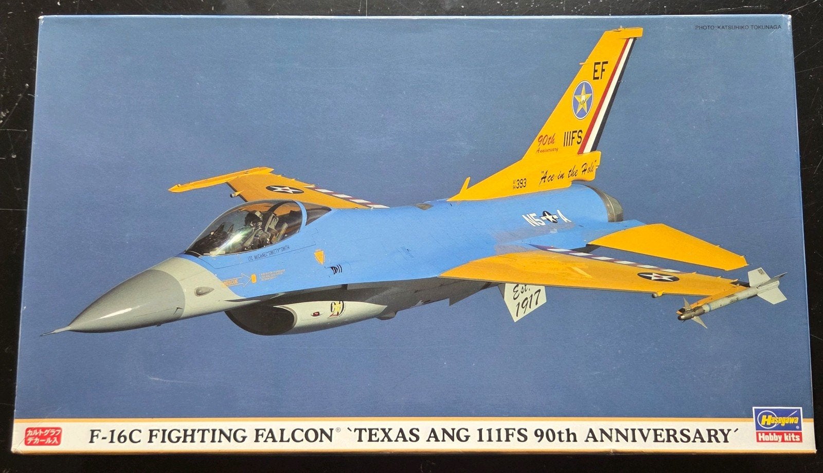 Hasegawa F-16C Fighting Falcon `Texas ANG 111FS 2 Kits 1:72, Ophalen of Verzenden, Zo goed als nieuw, Vliegtuig, Hasegawa