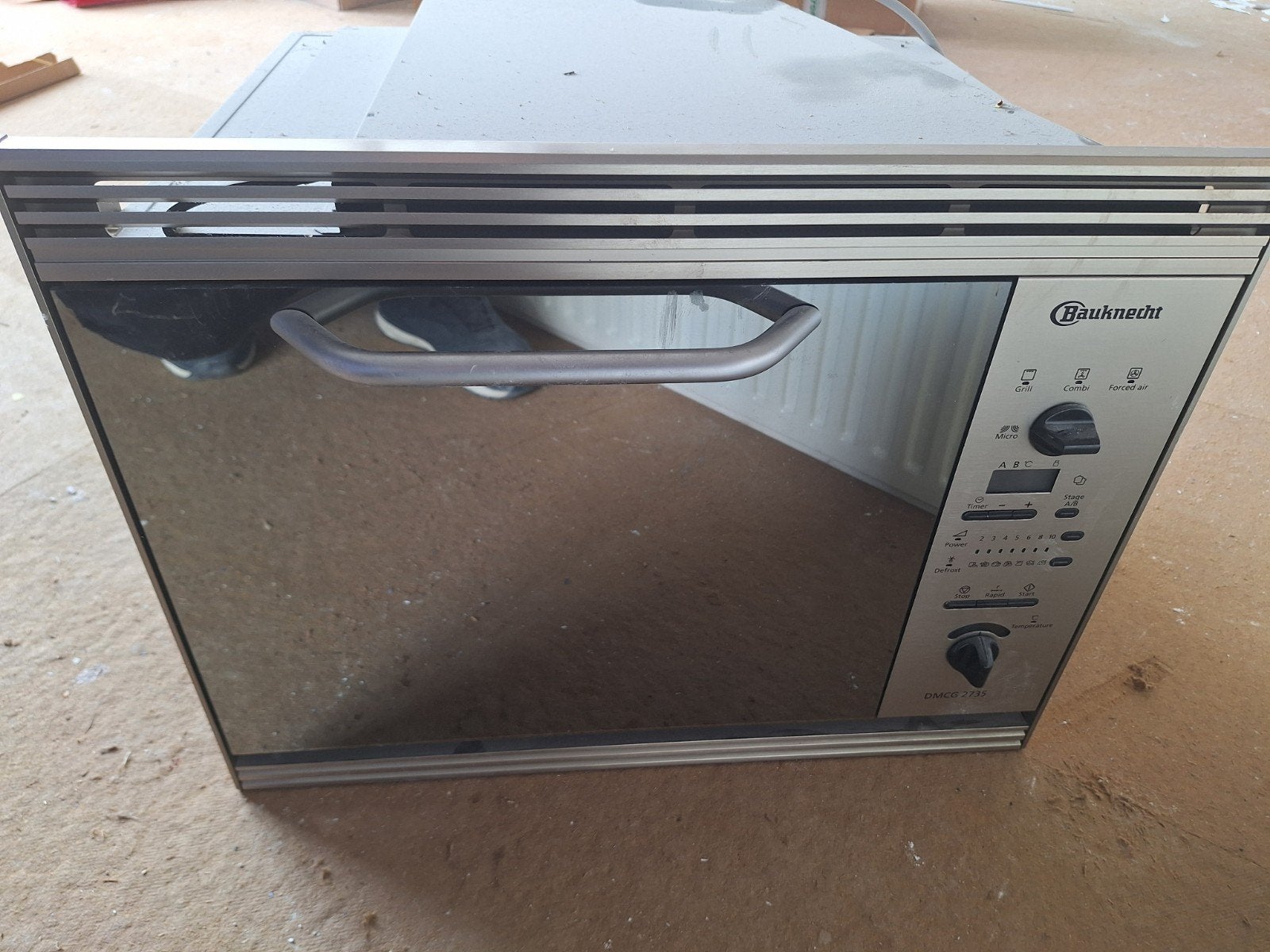 Bauknecht Inbouw Combi-oven - Gebruikt, 45 tot 50 cm, Bauknecht, Gebruikt, Ophalen of Verzenden