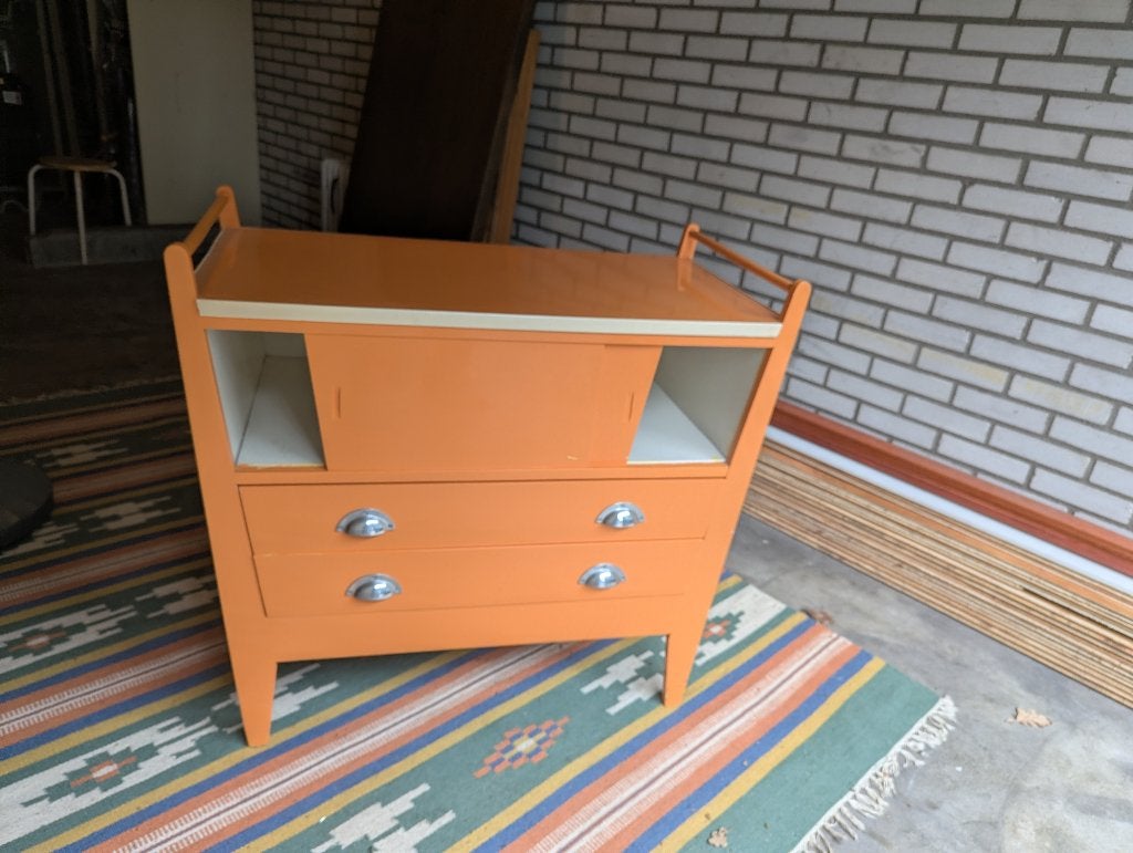 Commode in jaren 50 stijl, Gebruikt, 50 tot 70 cm, 75 tot 100 cm, Commode