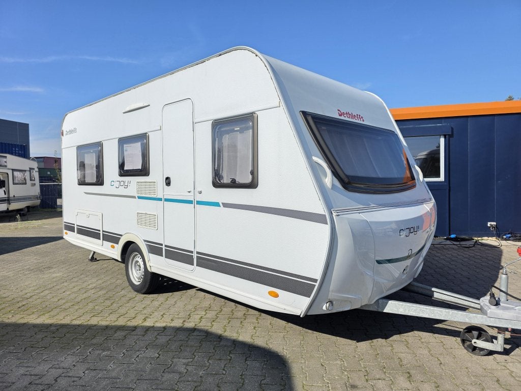 Dethleffs 460 LE caravan te koop ENKELE BEDDEN 2017, Caravans en Kamperen, Standaardzit, 2 aparte bedden, Bedrijf, Dethleffs