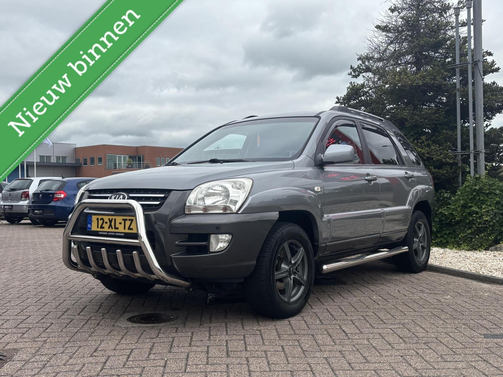 Kia Sportage 2.0 CVVT Comfort, Airco, Cruise, Trekhaak!, 1442 kg, Stof, Gebruikt, 4 cilinders