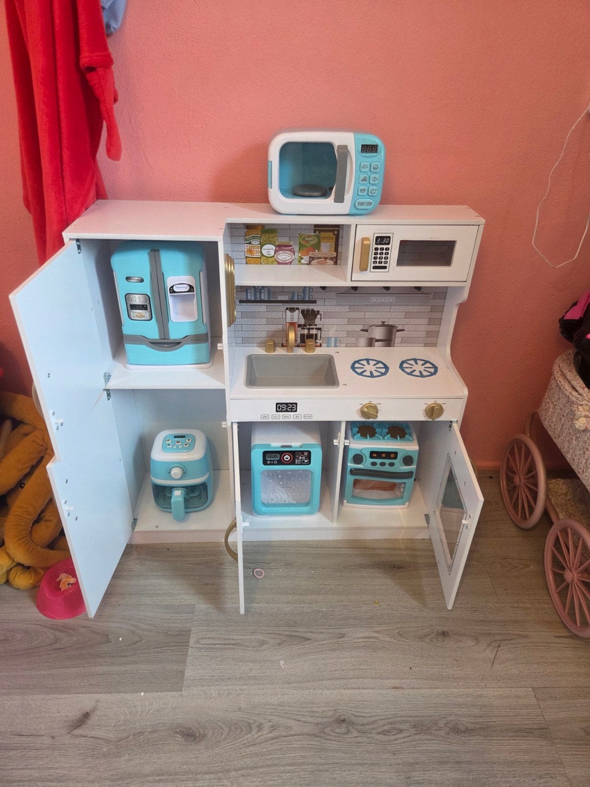 Een mooie kinder keukentje, Ophalen, Toebehoren