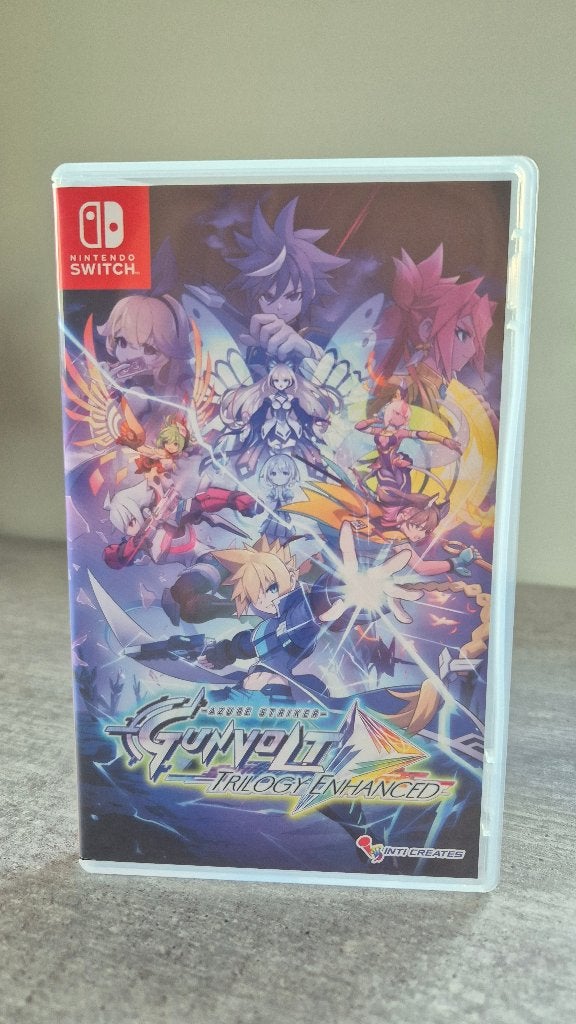 Azure Striker Gunvolt Trilogy Enhanced | Nintendo Switch, 1 speler, Ophalen of Verzenden, Zo goed als nieuw, Platform