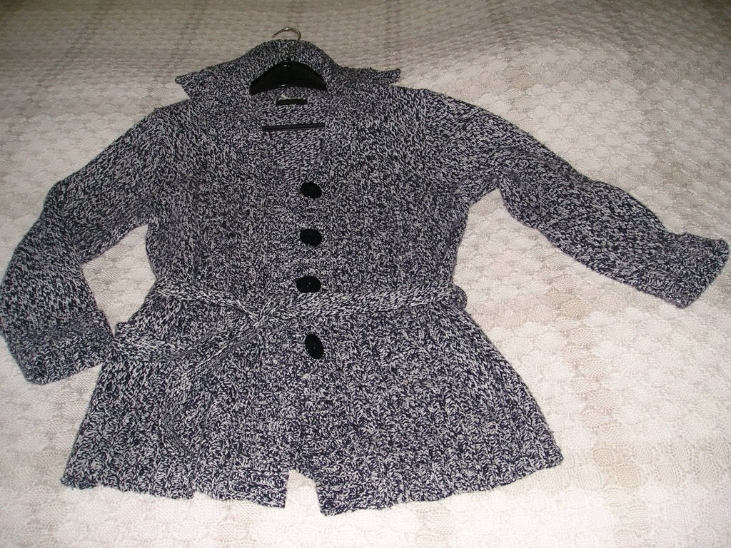 sportief dik blauw/wit vest Salvo Green maat L, Salvo Green, Blauw, Zo goed als nieuw, Ophalen