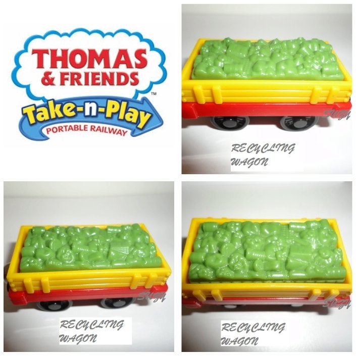 Thomas de Trein Take n Play, Recycling Car, Ophalen of Verzenden, Zo goed als nieuw