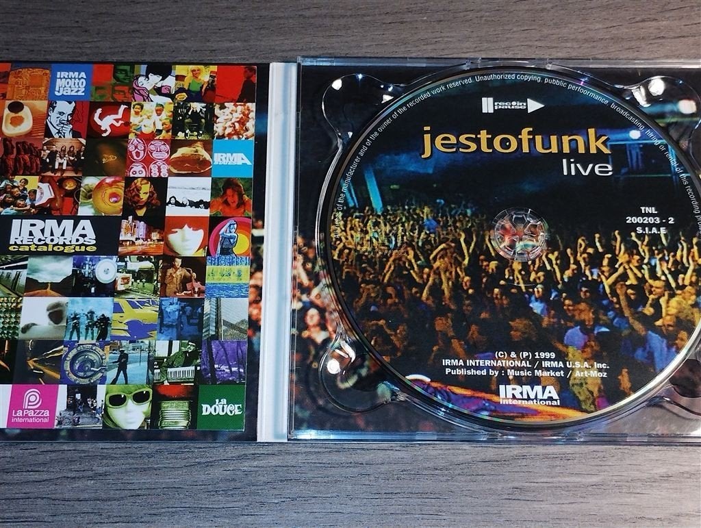 Jestofunk ‎– Live, Ophalen of Verzenden, Zo goed als nieuw, Disco