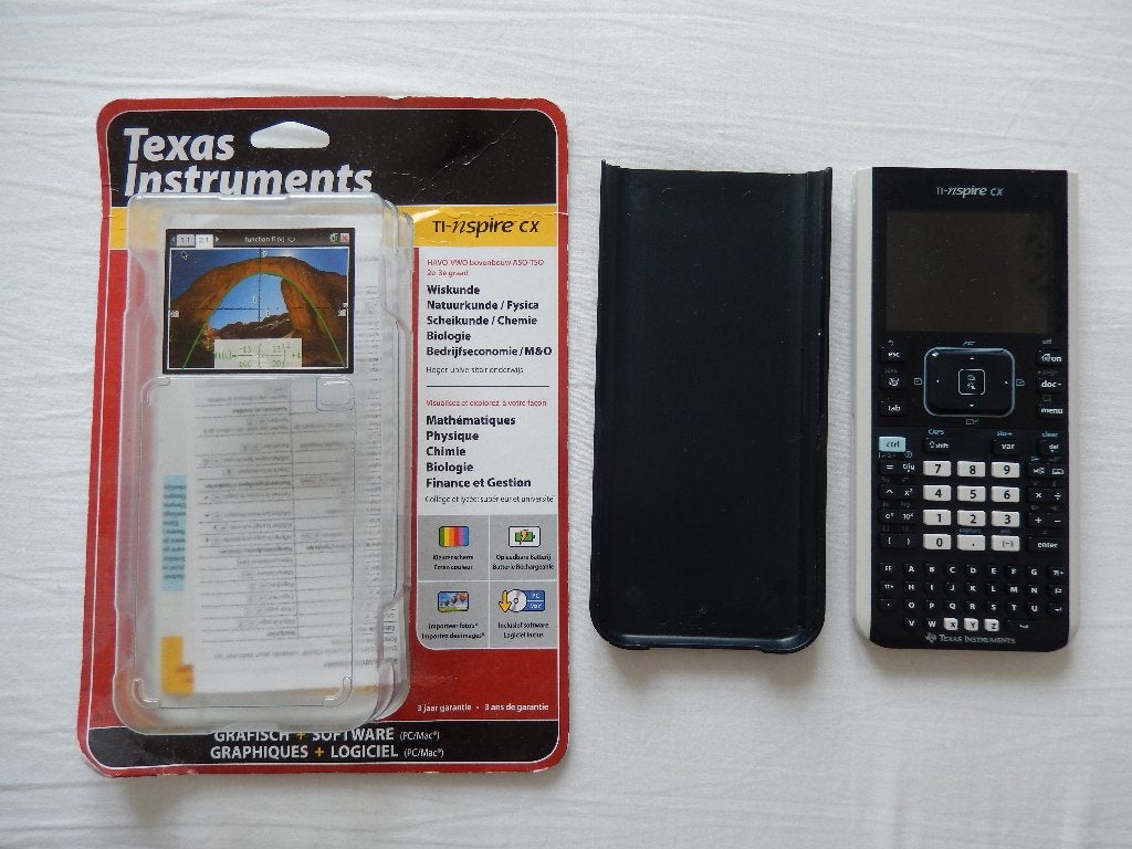 Texas instruments ti nspire cx grafische rekenmachine oplade, Ophalen of Verzenden, Grafische rekenmachine, Zo goed als nieuw
