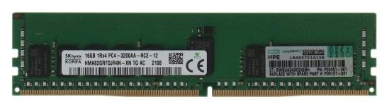 P03051-091-3200 HP 16GB DDR4 1Rx4 PC4-25600 3200Mhz 1.2V ECC, Computers en Software, Niet ingevuld, Gebruikt, Verzenden, Server