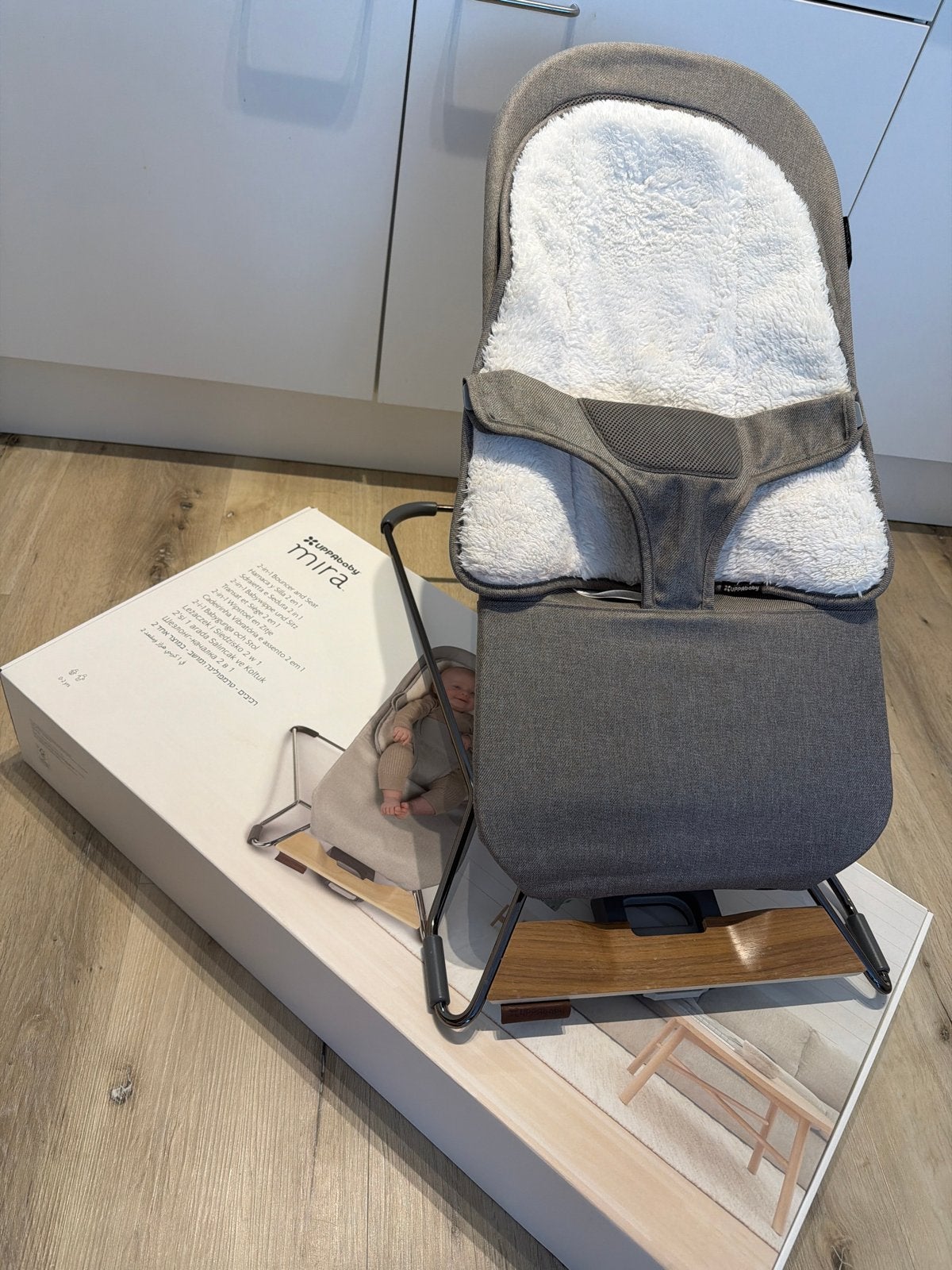 Mira Wells Wipstoel met tas - Zo goed als nieuw, Kinderen en Baby's, Wipstoeltjes, Verstelbaar, Wipstoel, Zo goed als nieuw, Ophalen