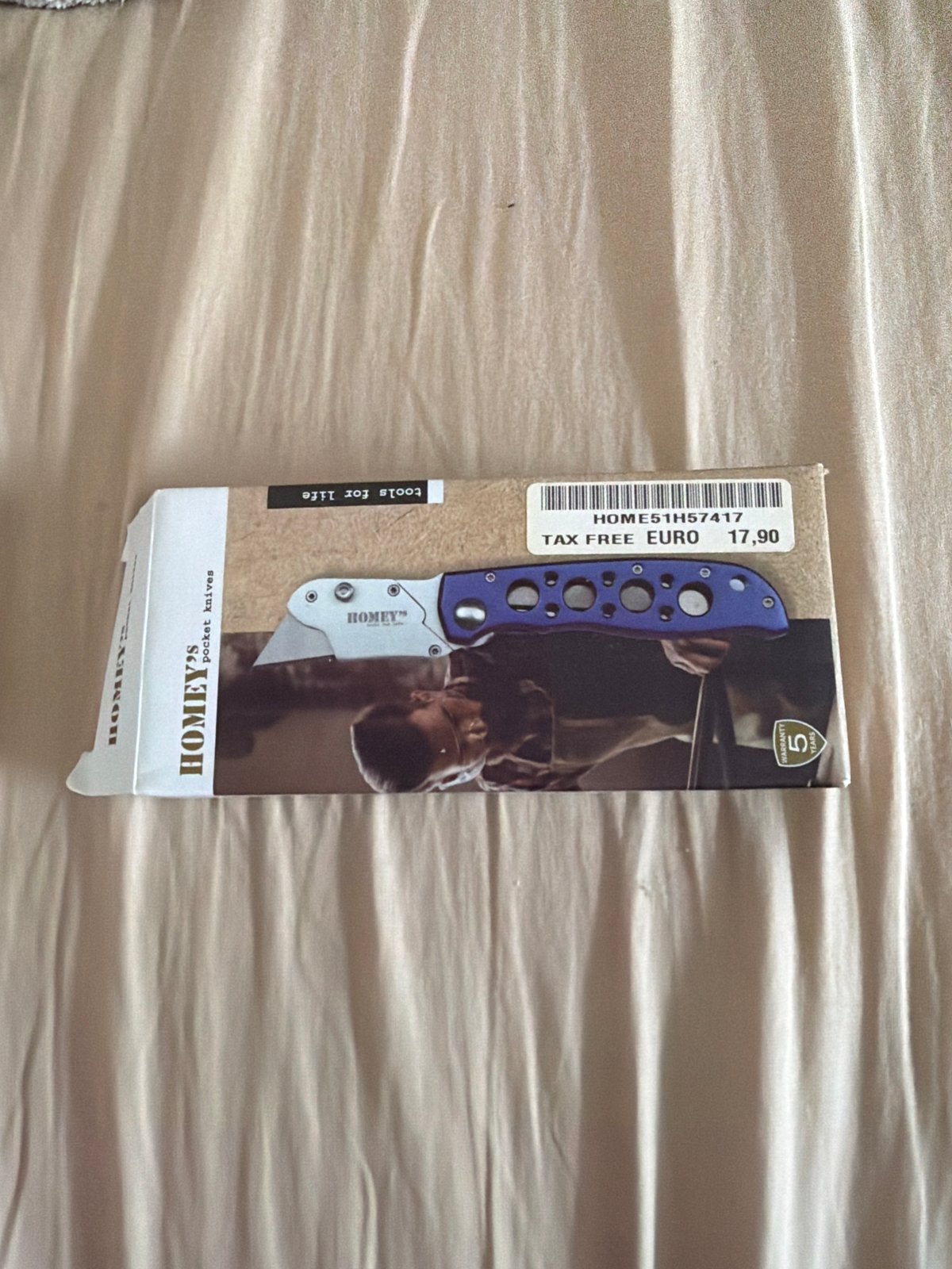 HOMEIJ Pocket Knife - Nieuw in doos, Ophalen of Verzenden, Nieuw, Snijgereedschap, Overige merken