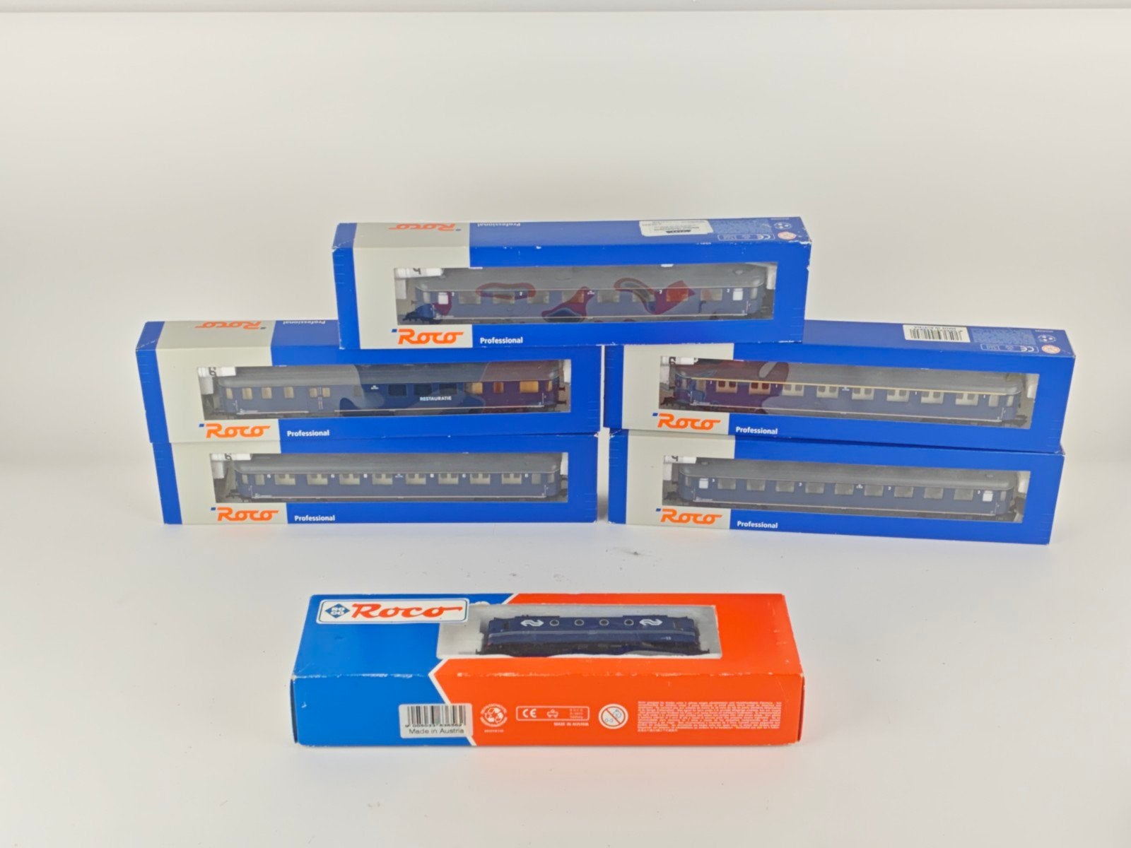 Roco NS 1134 + plan d wagens, Hobby en Vrije tijd, Modeltreinen | H0, Ophalen of Verzenden, Roco, Gelijkstroom, Locomotief