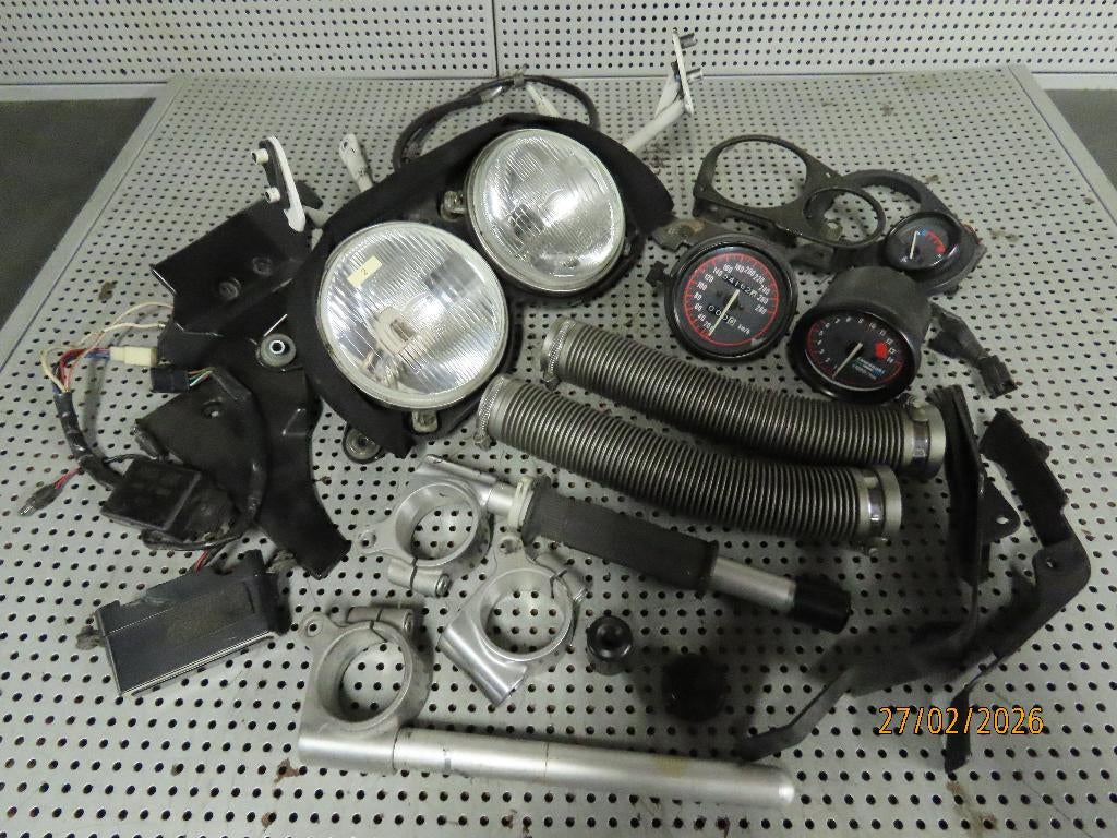 Kavel (kleine verzameling) ZXR750 onderdelen ZXR 750 J mod., Kawasaki, Ophalen of Verzenden, Gebruikt, Japan