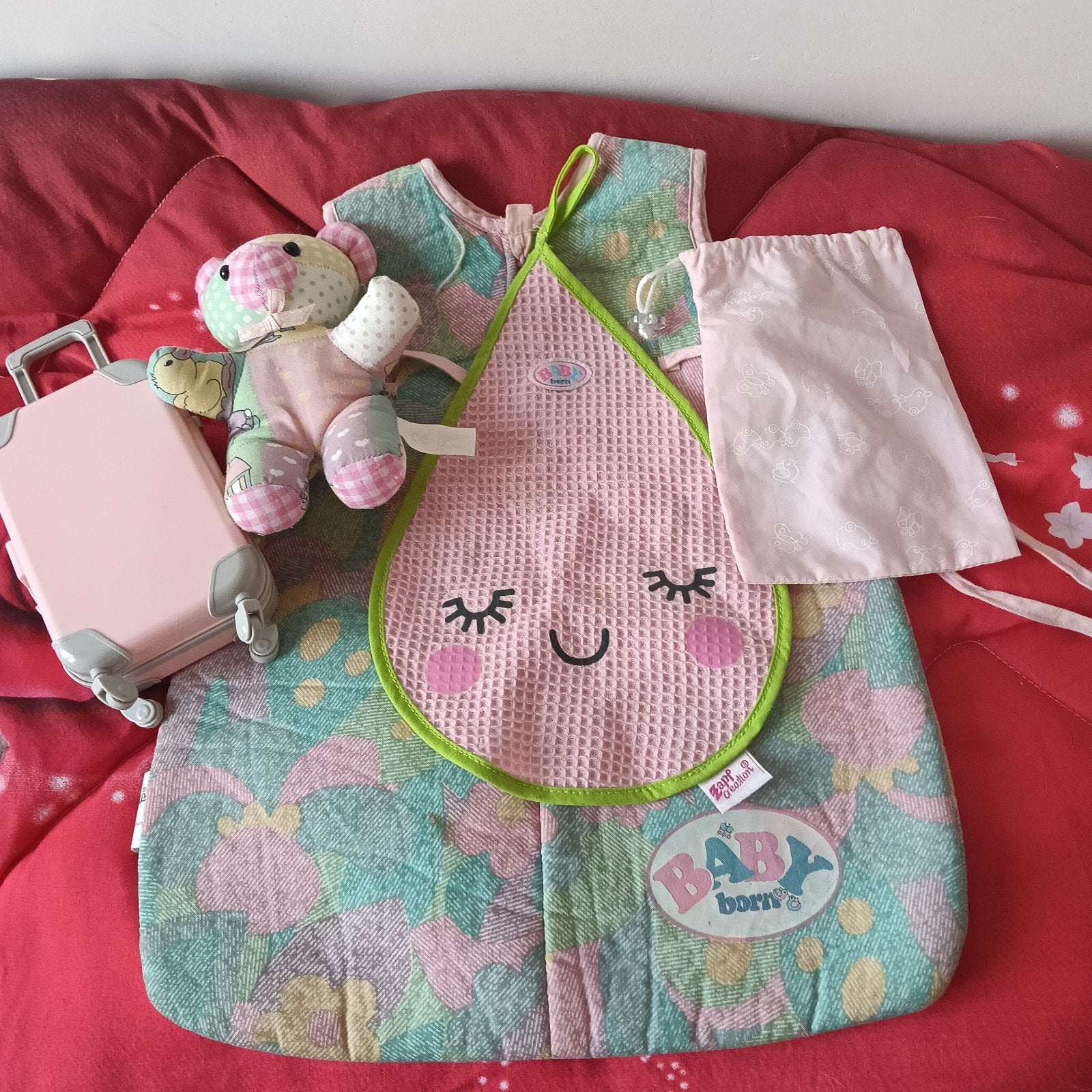 Baby Born Zapf Spulletjes, Ophalen of Verzenden, Zo goed als nieuw, Babypop