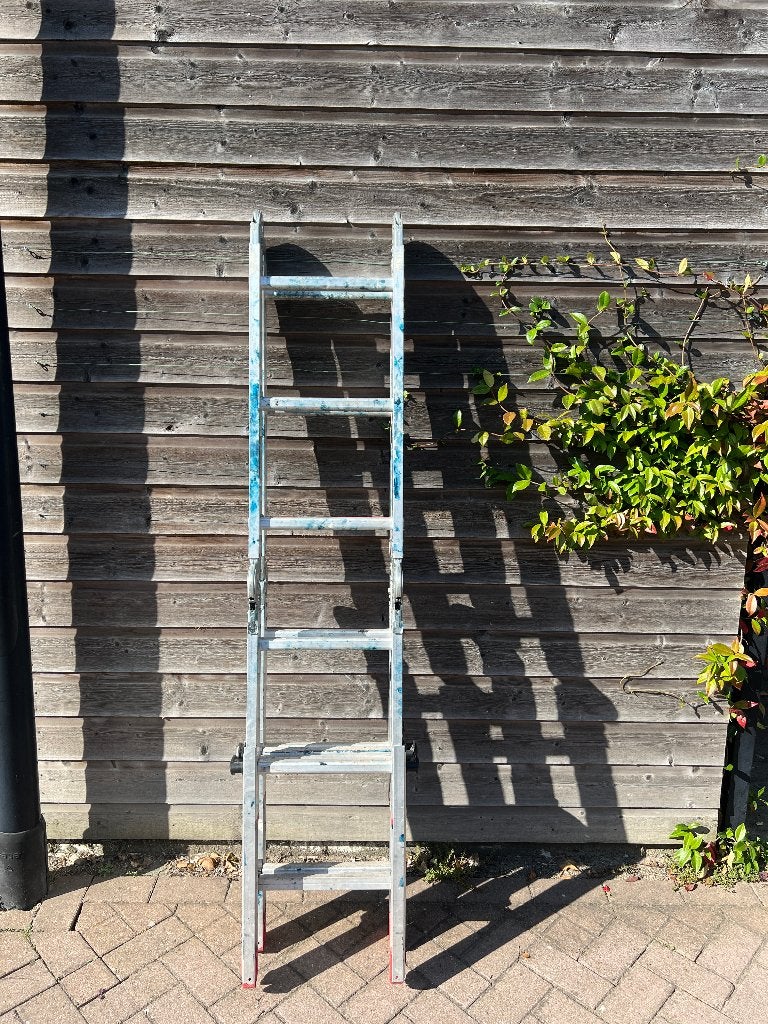 Altrex Varitrex Plus Vouwladder 4,30 m, ook kamersteiger, Ophalen, Gebruikt, Ladder, Opvouwbaar of Inschuifbaar