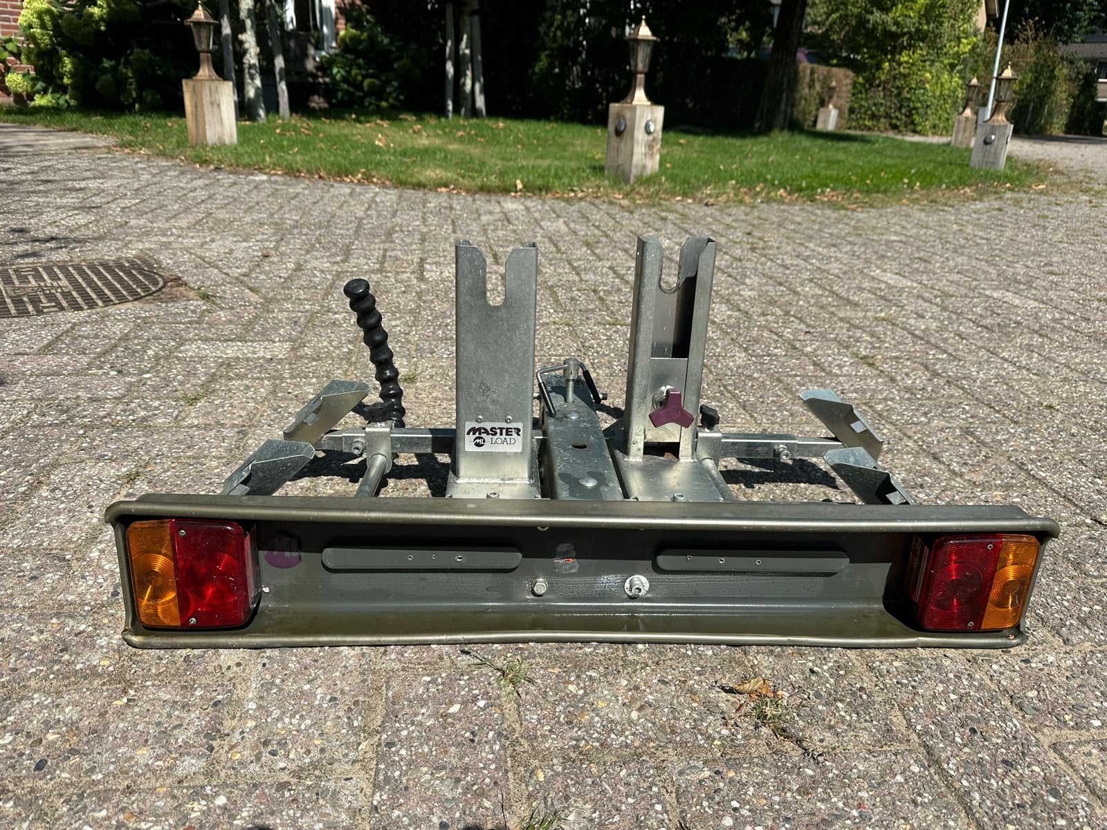 Master Load Fietsendrager Trekhaak - Past op elke auto!, Auto diversen, Ophalen of Verzenden, 2 fietsen, Zo goed als nieuw, Trekhaakdrager