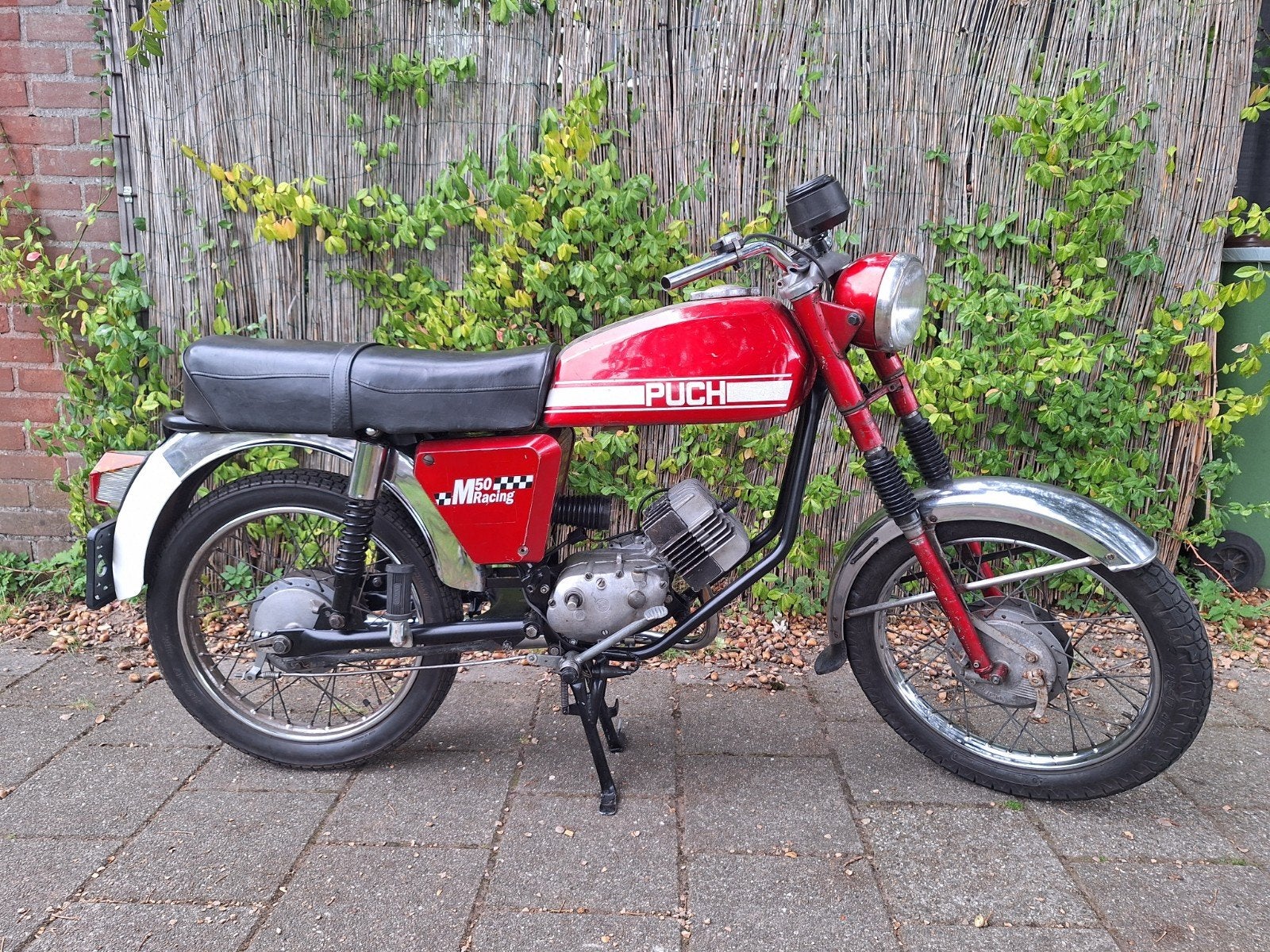 Puch M50 Racing 1974, Fietsen en Brommers, Ophalen, Puch, Maximaal 45 km/u, 4 versnellingen
