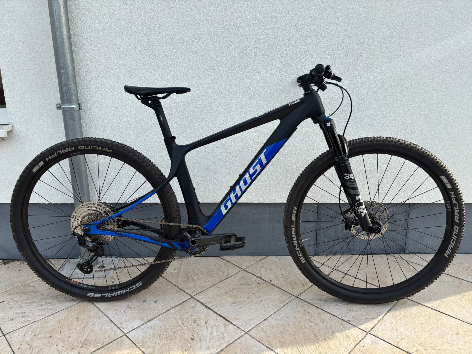 Ghost Lector Carbon 29 hardtail MTB, Fietsen en Brommers, Hardtail, 49 tot 53 cm, Zo goed als nieuw, Schijfrem