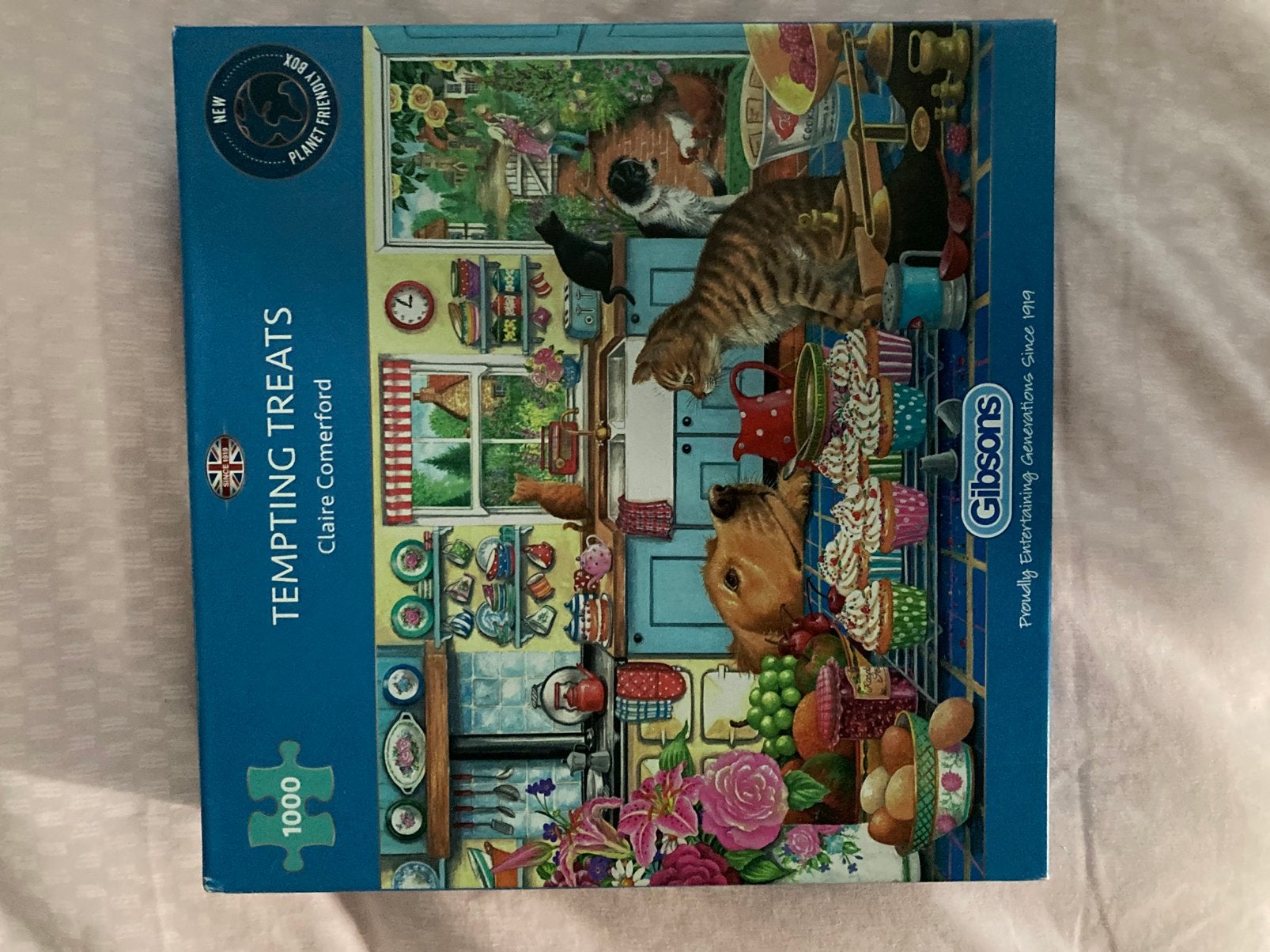 Gibsons puzzel, Ophalen of Verzenden, 500 t/m 1500 stukjes, Gebruikt