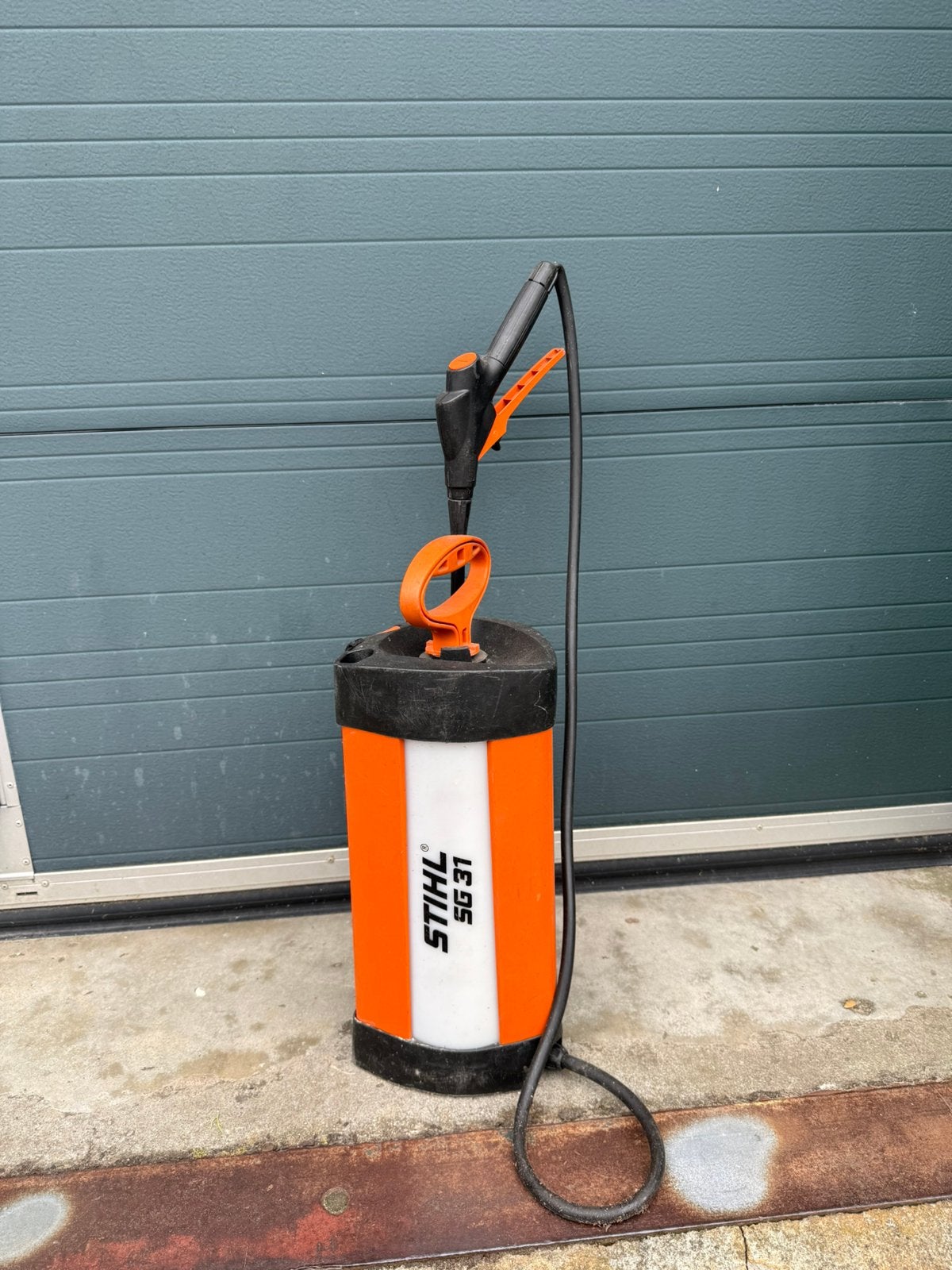 Stihl sg 31 drukspuit, Tuin en Terras, Ophalen of Verzenden, Gebruikt