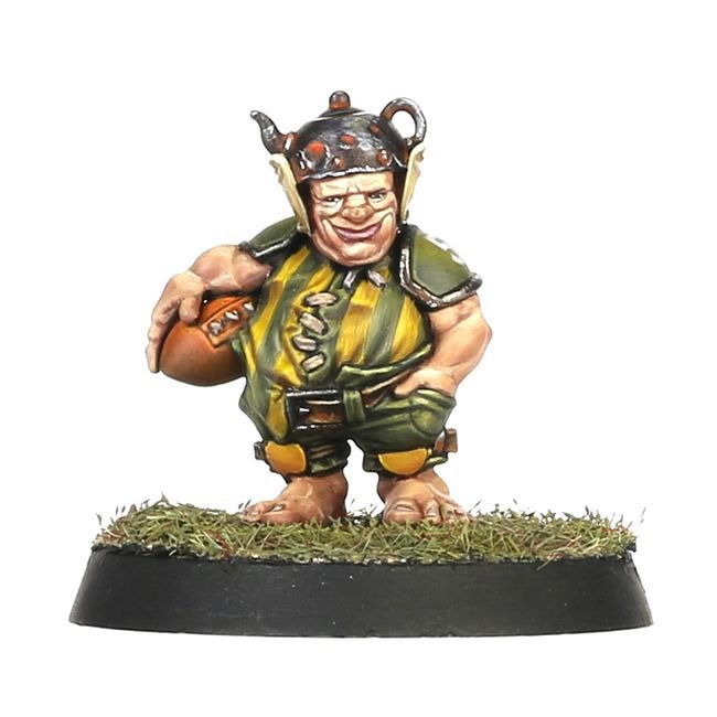 1 Halfing hopeful lineman on sprue AOS, Hobby en Vrije tijd, Ophalen of Verzenden, Zo goed als nieuw, Warhammer, Figuurtje(s)