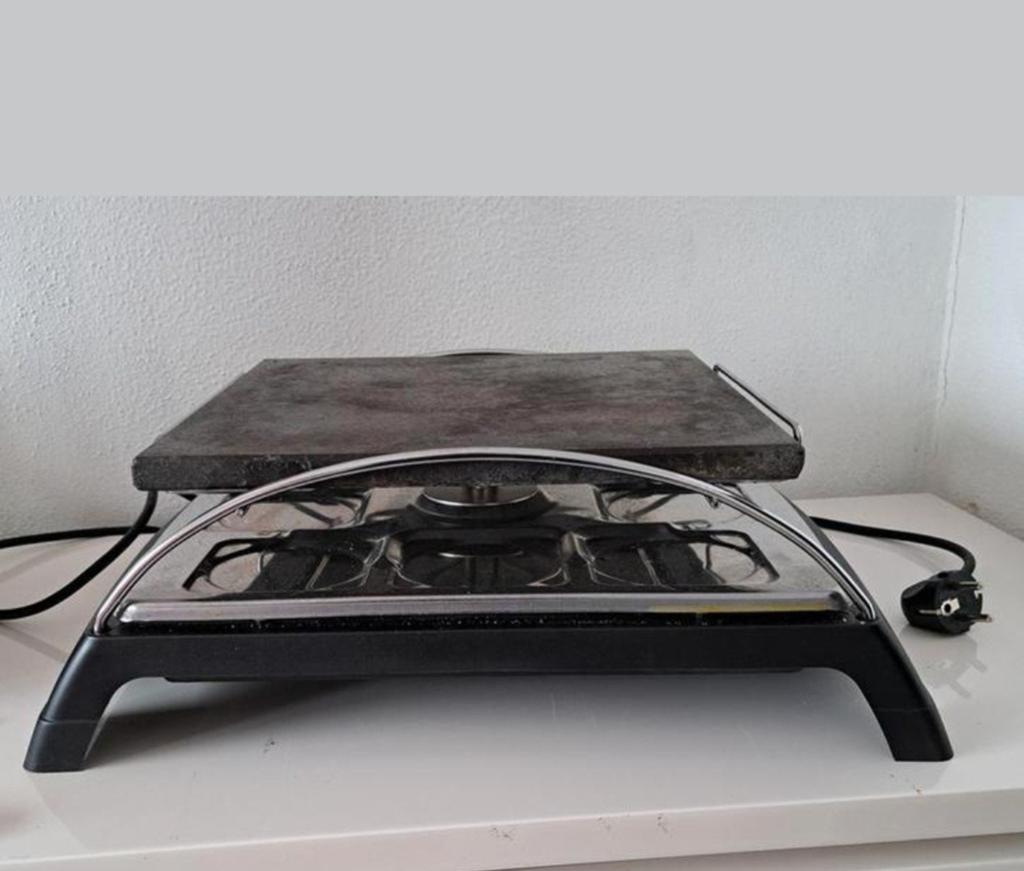 Gril/ raclette/gourmetstel, Ophalen, 8 personen of meer