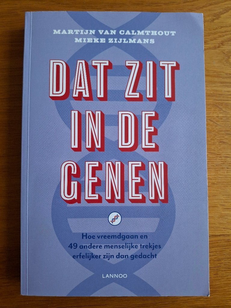 Dat zit in de genen - Martijn van Calmthout & Mieke Zijlmans, Boeken, Ophalen of Verzenden, Zo goed als nieuw, Natuurwetenschap