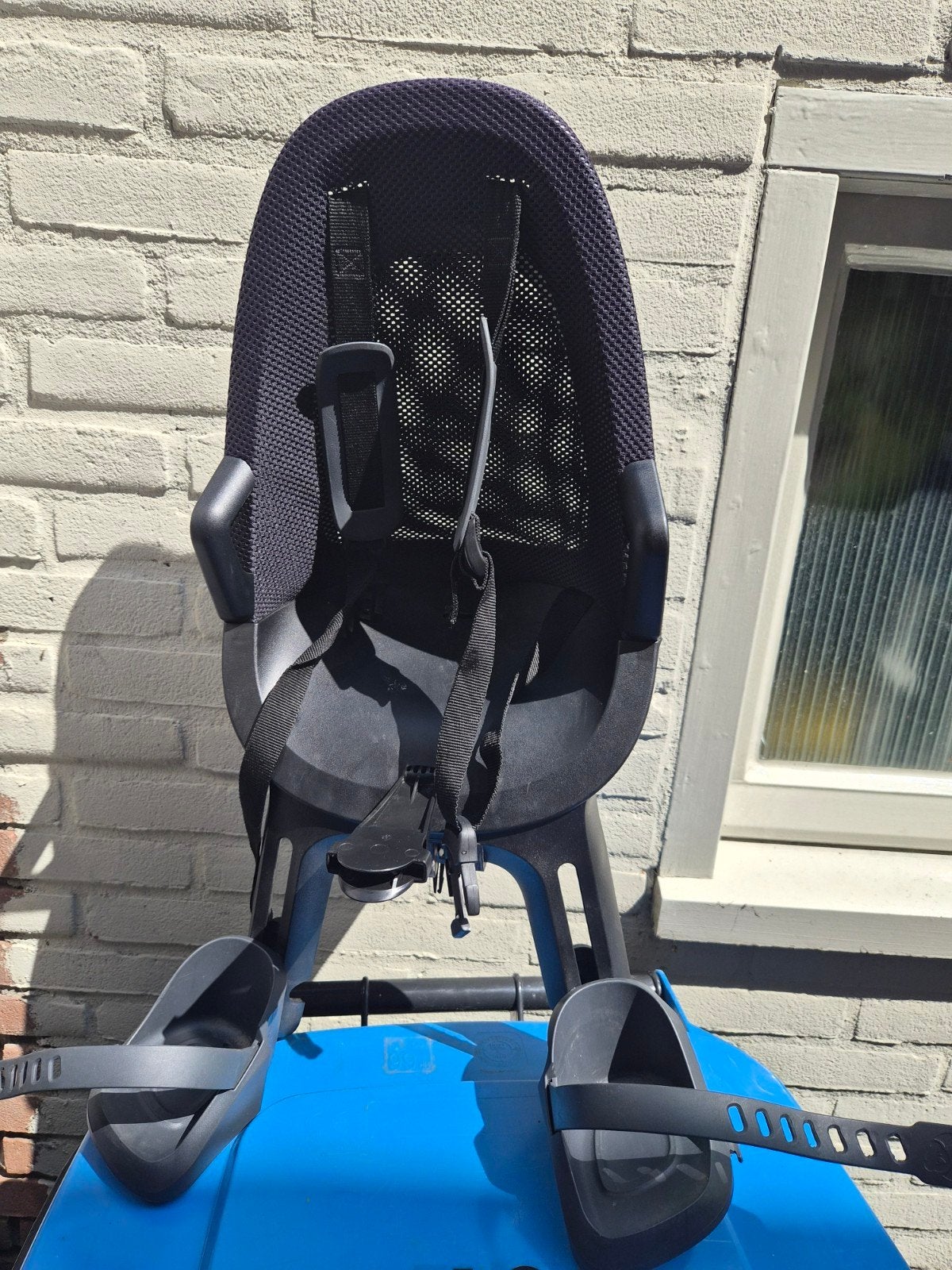 Qibbel Air front seat black fiets zitje, Ophalen, Zo goed als nieuw