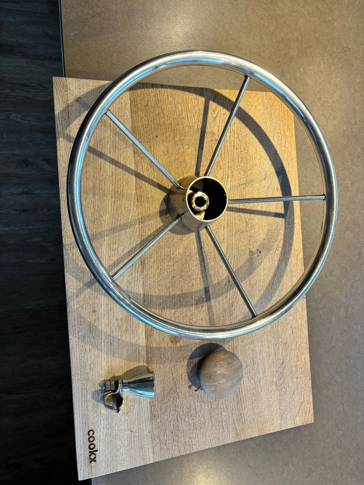 Boston Whaler Stuurwiel 400mm, Watersport en Boten, Ophalen of Verzenden, Gebruikt, Overige typen