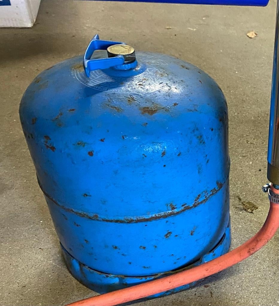 campinggaz fles 907, Ophalen, Gebruikt
