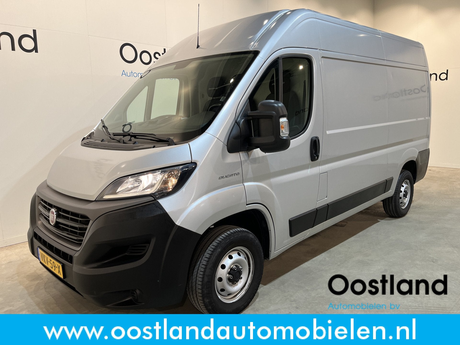 Fiat Ducato 2.3 MultiJet 120 PK L2H2 / Euro 6 / Airco / Crui, Voorwielaandrijving, Gebruikt, Met garantie (alle), Origineel Nederlands