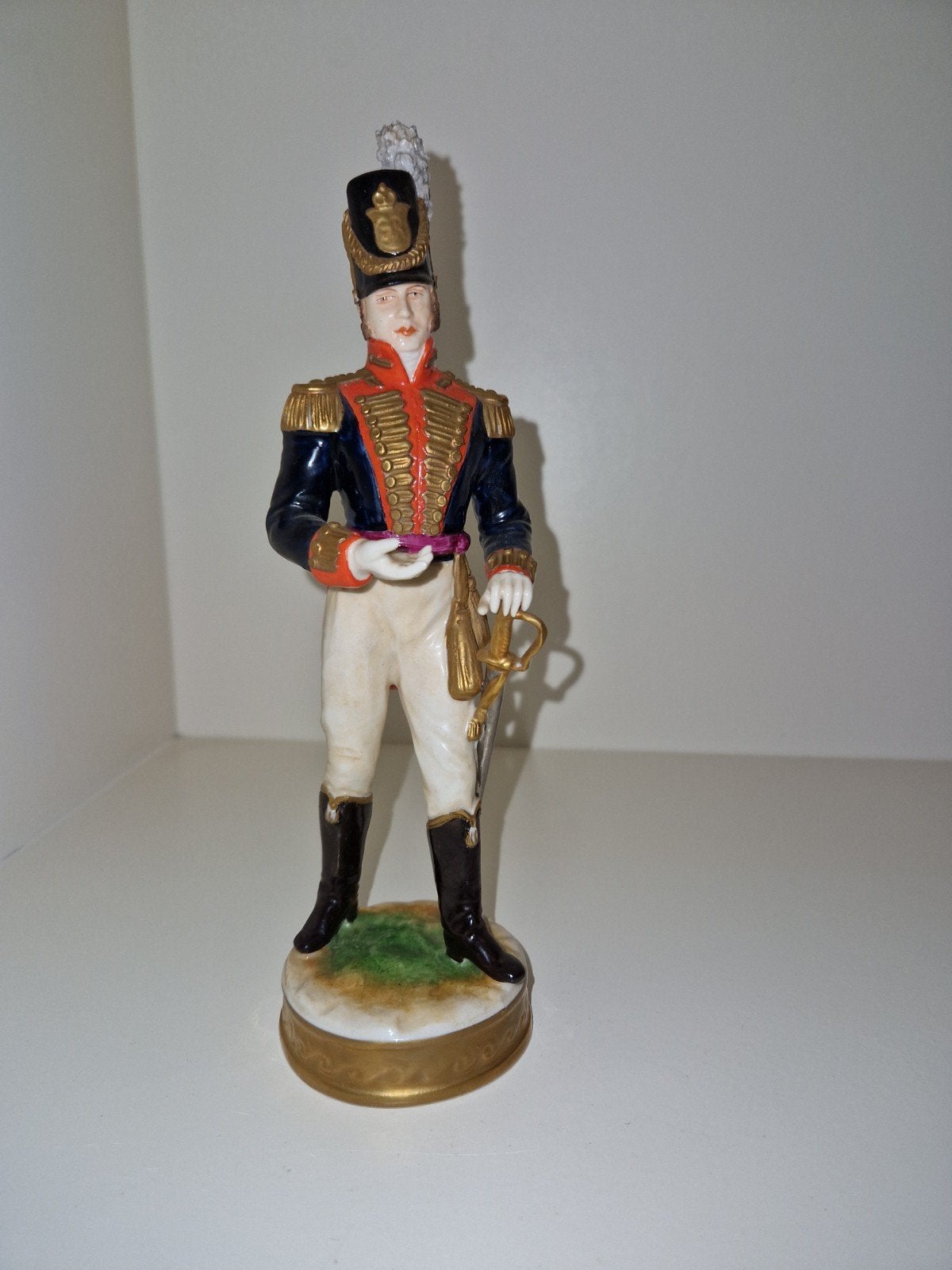 Porseleinen Beeldje Officer 1815 - Rudolf Kämmer, Ophalen of Verzenden