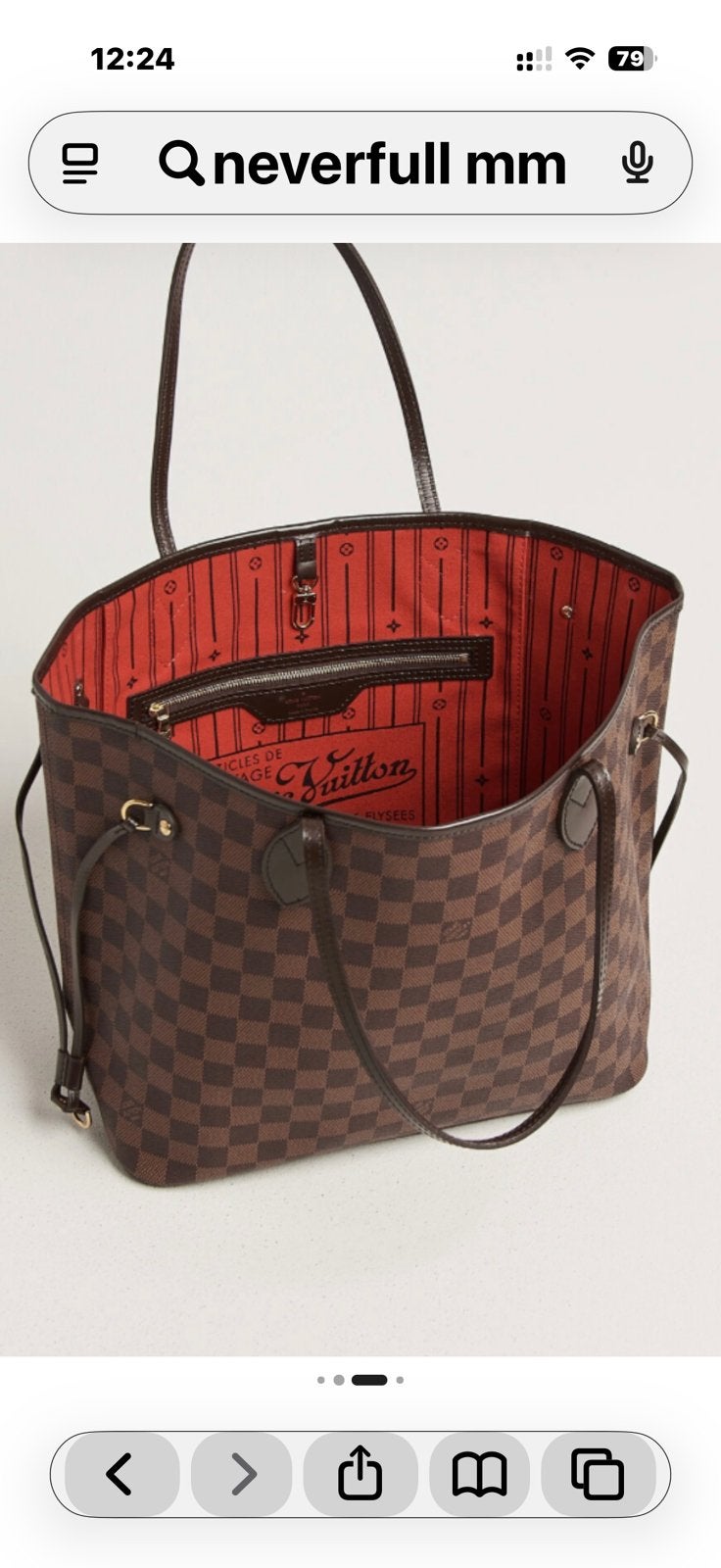 Prachtige Louis Vuitton, Ophalen, 30 cm of meer, Zwart, Minder dan 35 cm