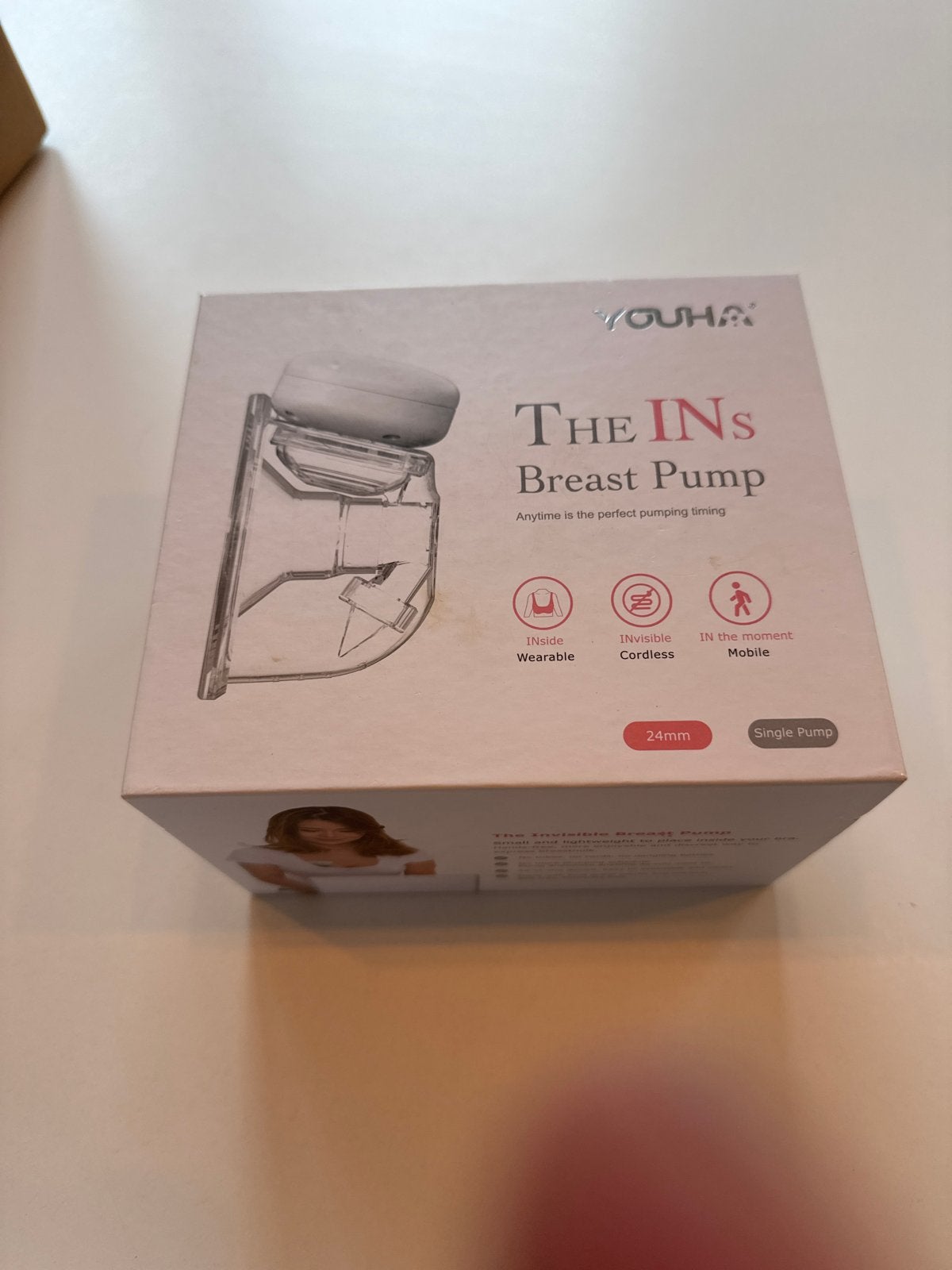 Youha The Ins Wearable Borstkolf (2 stuks beschikbaar), Ophalen, Gebruikt