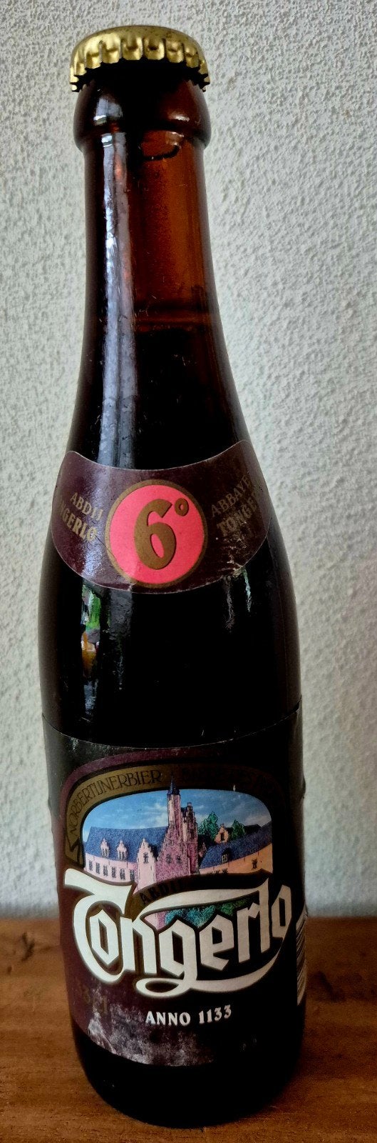1996 fles 6* Abdij TONGERLO Br HAACHT Boortmeerbeek. Verzame, Ophalen of Verzenden, Zo goed als nieuw, Flesje(s), Overige merken