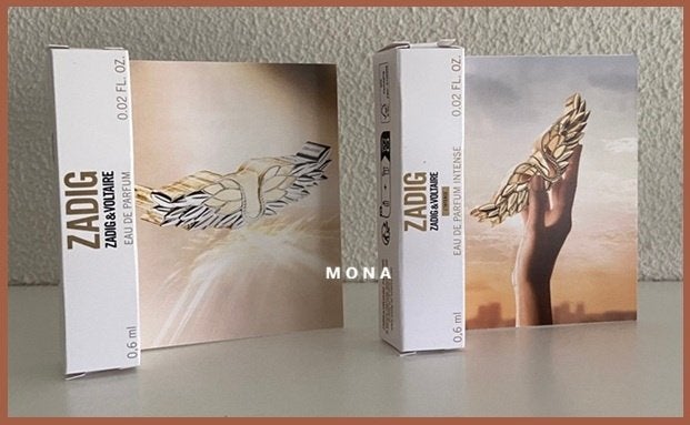 Zadig set 2 parfum samples proefjes testers monsters, Verzenden, Nieuw