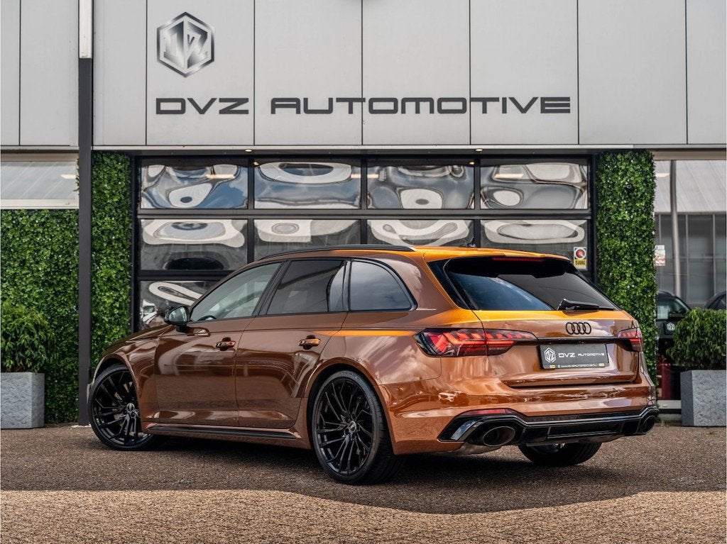 Audi RS4 2.9 TFSI 450PK Quattro | RS Dynamic | B&O Sound | S, Auto's, Audi, Automaat, Zwart, 451 pk, Origineel Nederlands