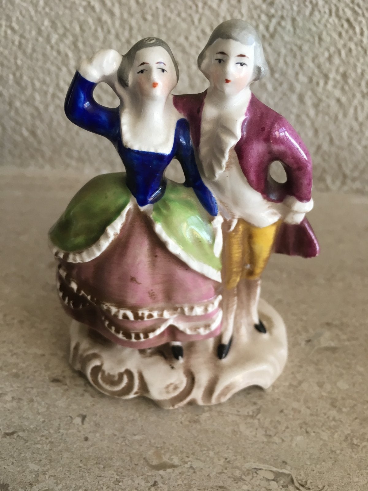 Set van twee prachtige porseleinen beeldjes, Antiek en Kunst, Ophalen of Verzenden