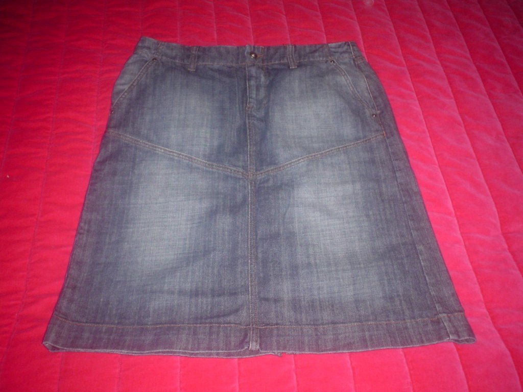 Esprit Rokje, Blauw, Maat 42/44 (L), Ophalen of Verzenden, Zo goed als nieuw
