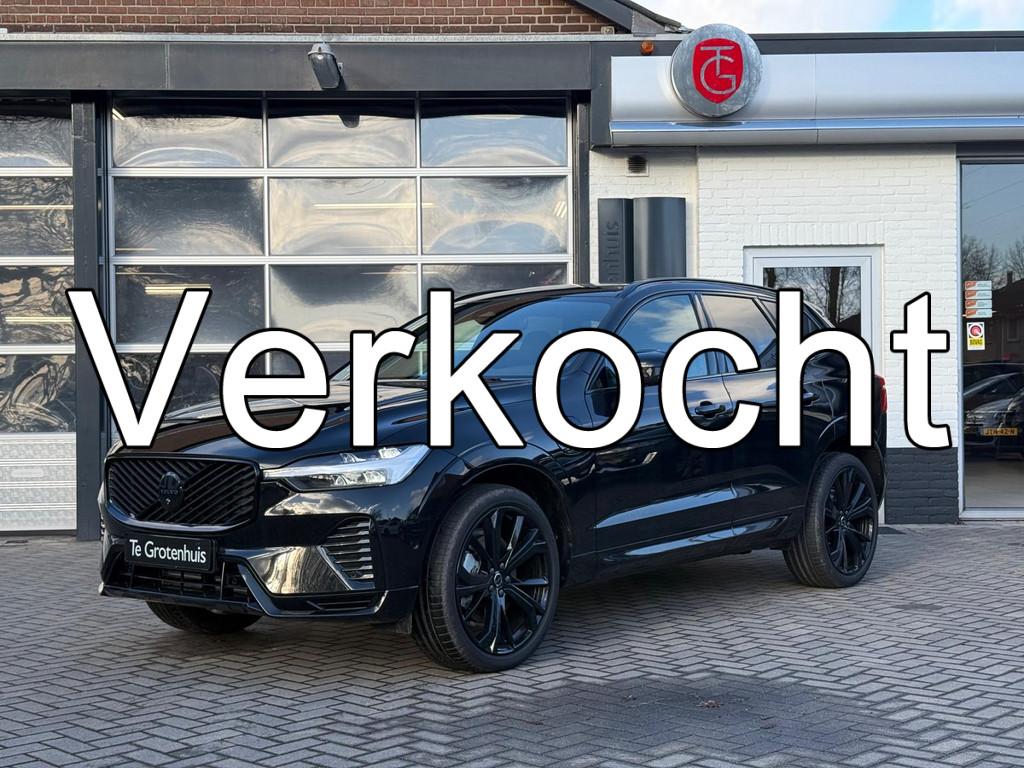 Volvo XC60 2.0 T6 Plug-in hybrid AWD Ultra Black Edition, Automaat, Gebruikt, Zwart, 4 cilinders