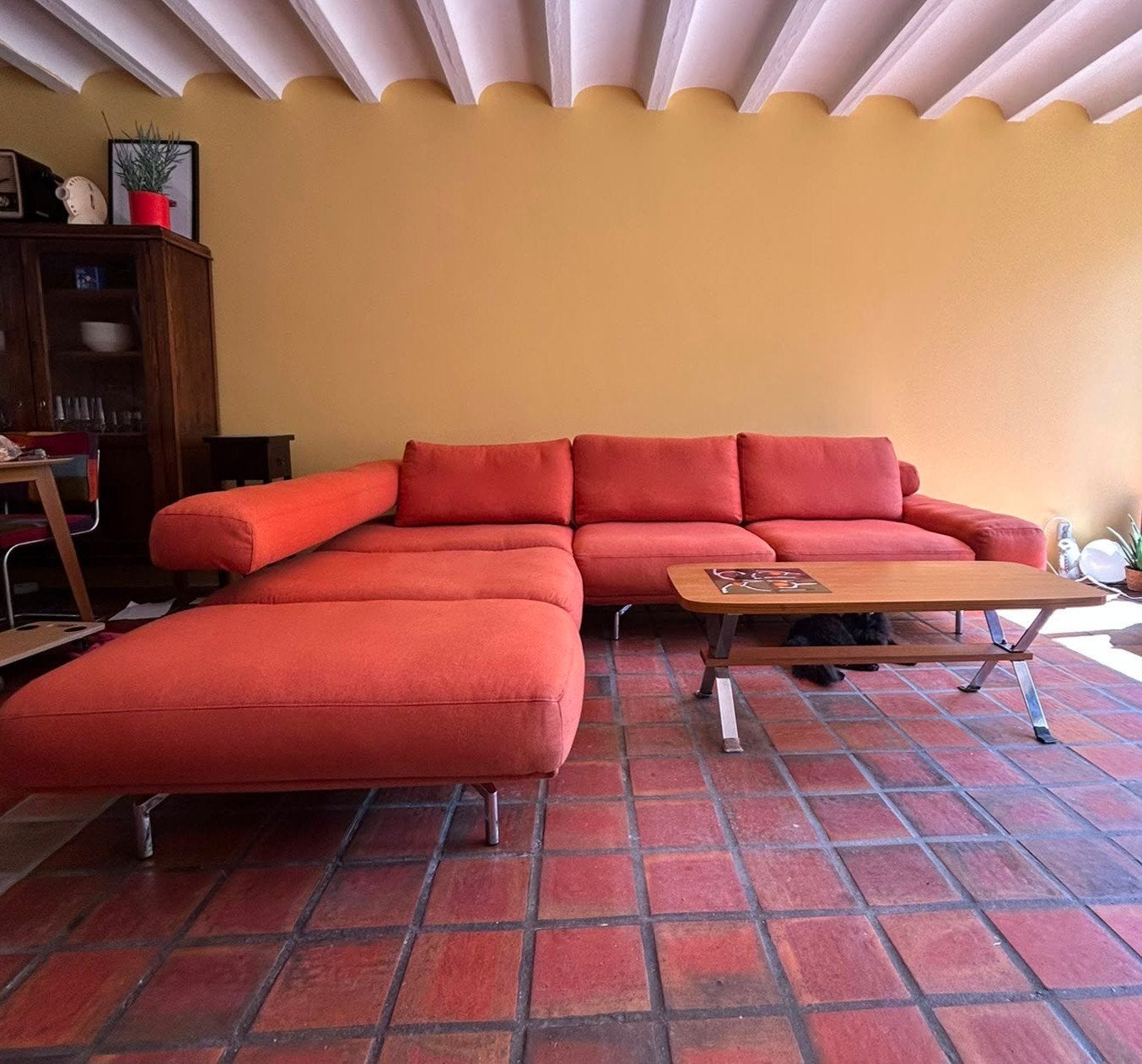 Ewald Schillig Shine Designer hoekbank Wol, Huis en Inrichting, Ophalen, 250 tot 300 cm, Gebruikt, Seventies