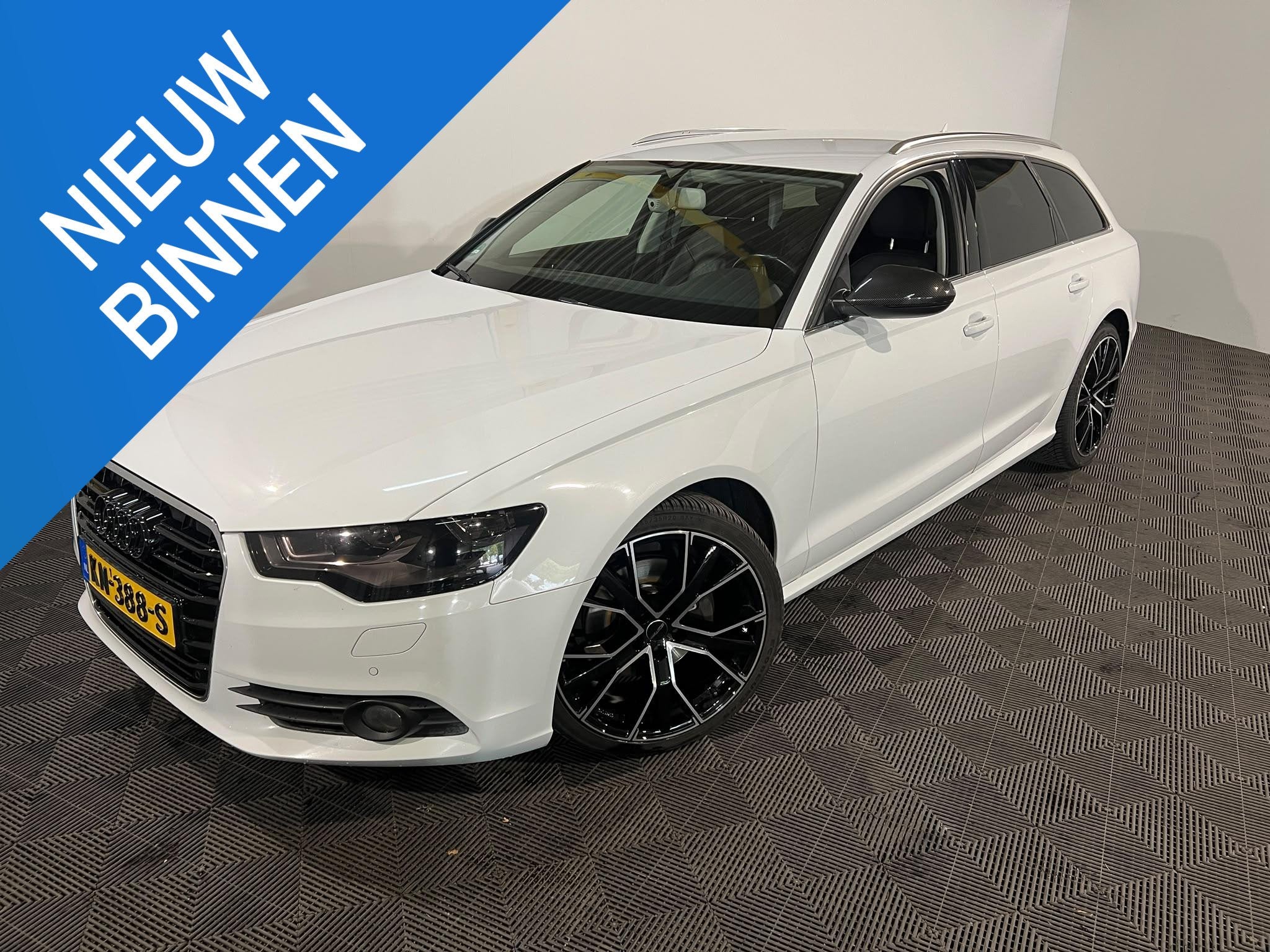 Audi A6 Avant 2.0 TDI Pro Line, Auto's, Voorwielaandrijving, Euro 5, Stof, Zwart