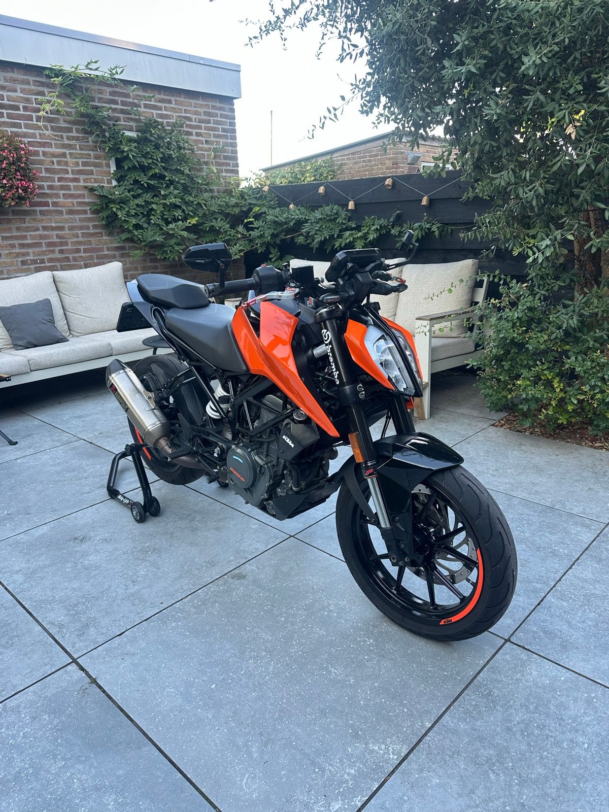 KTM Duke 390 A1 (125cc kenteken), Ophalen, Gebruikt