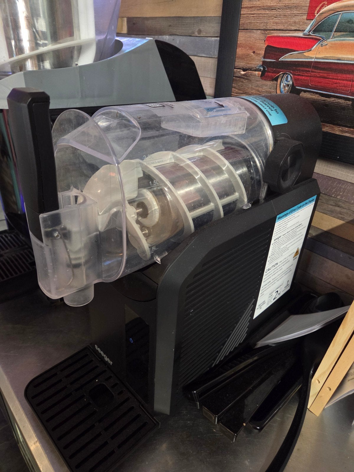 Seeger Slushmachine - Perfect voor koude dranken, Ophalen of Verzenden, Gebruikt