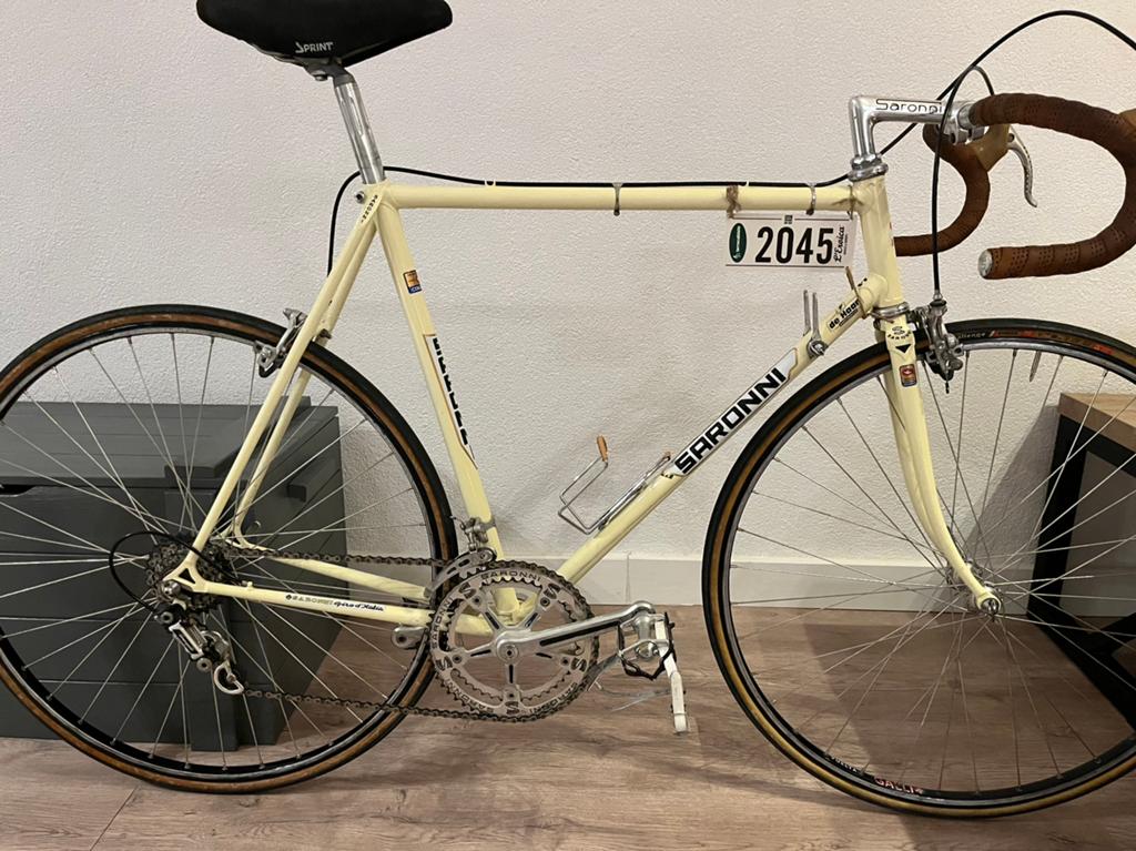 Colnago Super Saronni Campagnolo Superrecord L’Eroica retro, Fietsen en Brommers, 55 tot 59 cm, Ophalen of Verzenden