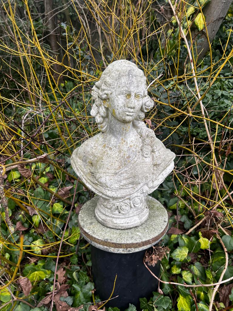 Antieke Buste van Vrouw - Klassieke Tuindecoratie, Ophalen, Weerbestendig, Buste, 20 - 50 cm